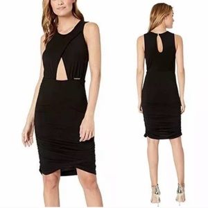 Bebe bodycon black dress